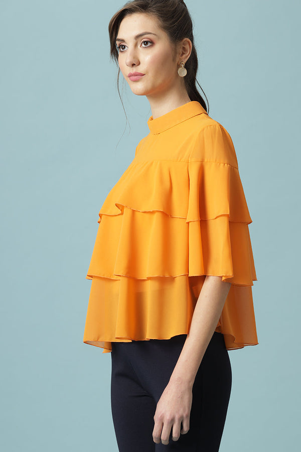 Gipsy Gipsy Mango Georgette Blouse