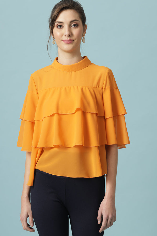 gipsy Gipsy Mango Georgette Blouse