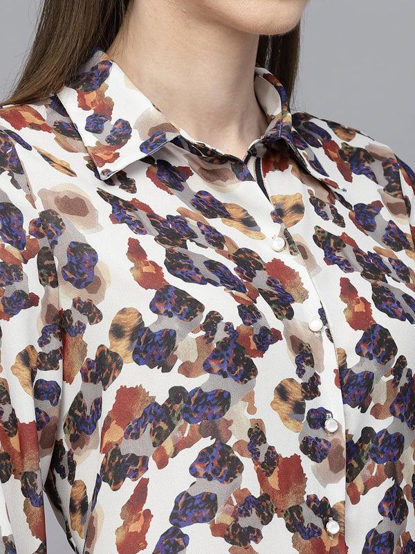 Gipsy Gipsy Multi Georgette Co-Ord Top Multi