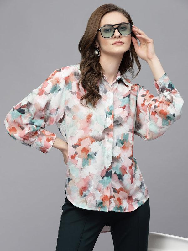 gipsy Gipsy Multi Georgette Shirt Multi