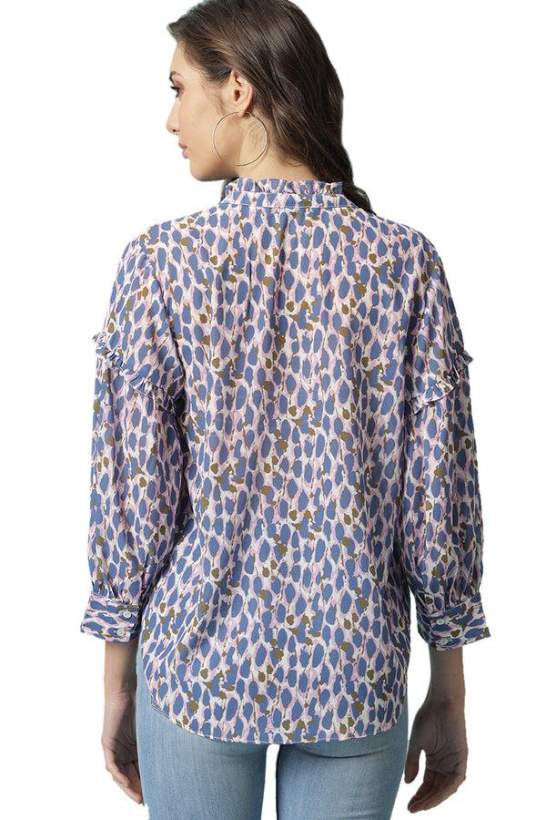 Gipsy Gipsy Multi Poleyster Blouse