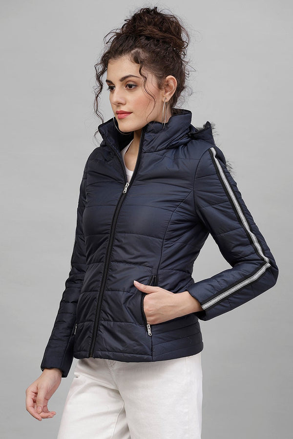 Gipsy Gipsy Navy Blue Polyester Jacket Navy Blue