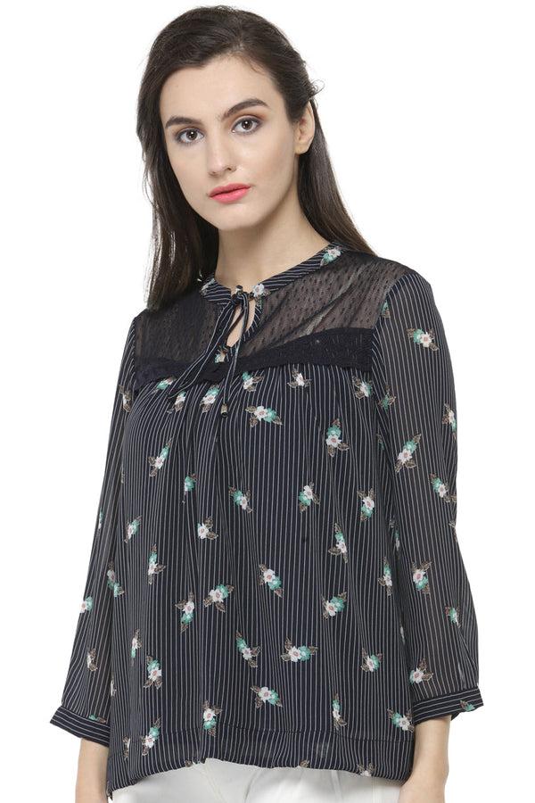 Gipsy Gipsy Navy Fashion Tunic Navy