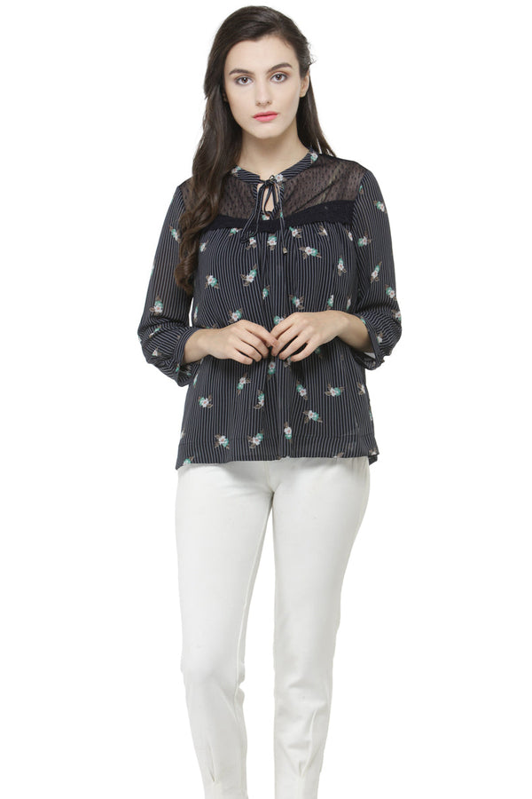 Gipsy Gipsy Navy Fashion Tunic Navy