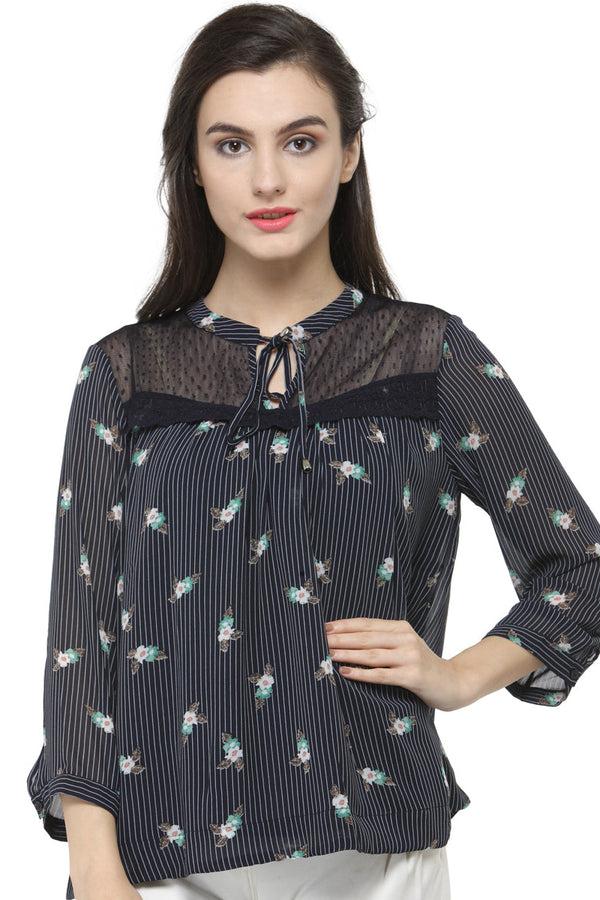 gipsy Gipsy Navy Fashion Tunic Navy