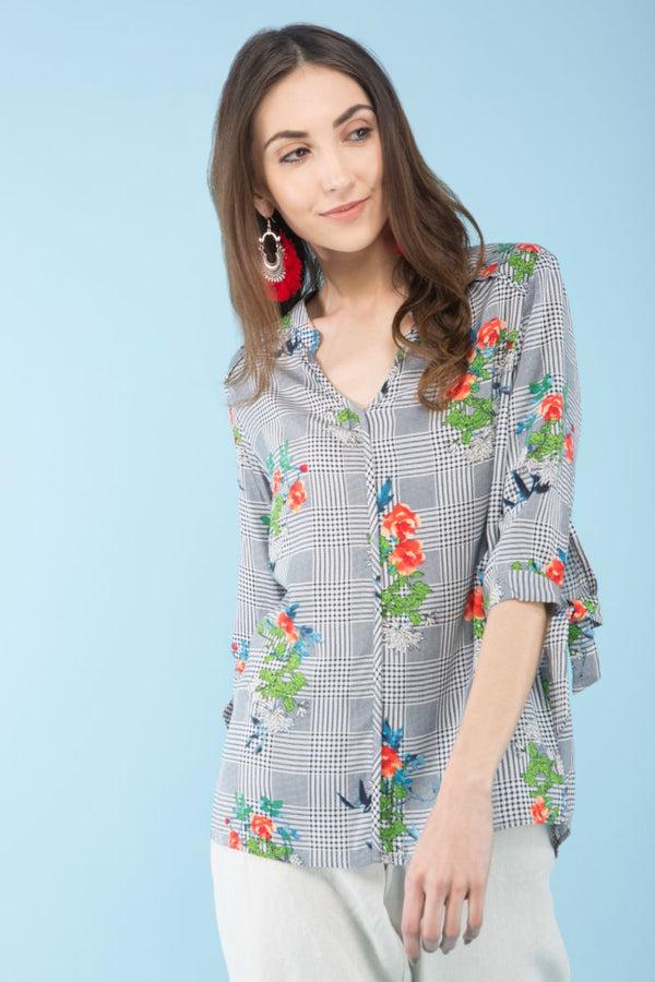 gipsy Gipsy Navy Modal Tunic