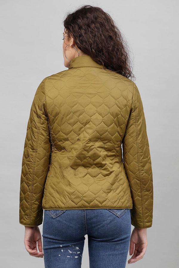 Gipsy Gipsy Olive Polyester Jacket Olive
