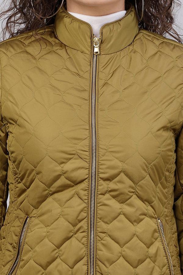 Gipsy Gipsy Olive Polyester Jacket Olive