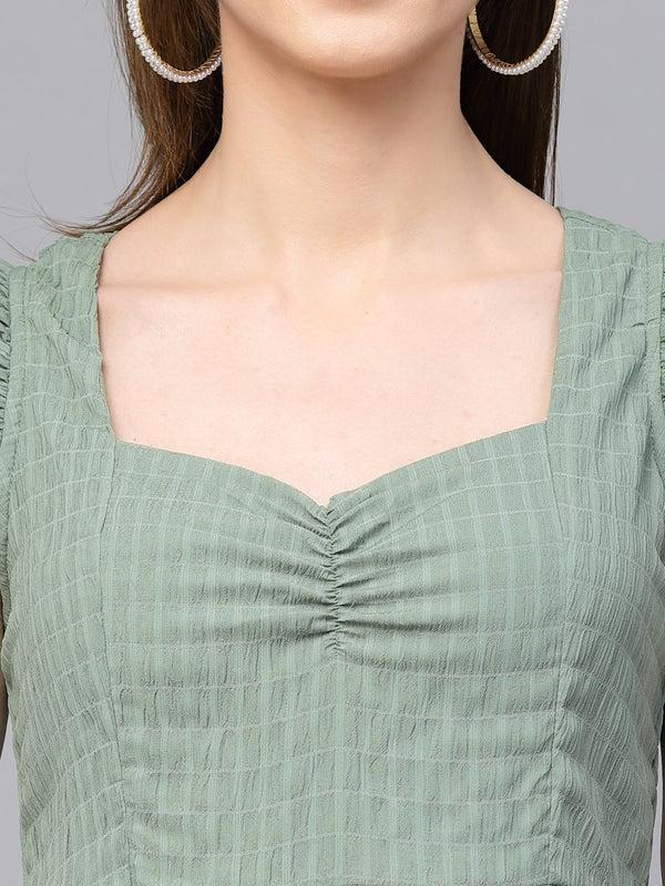 Gipsy Gipsy Olive Synthetics Dress Olive