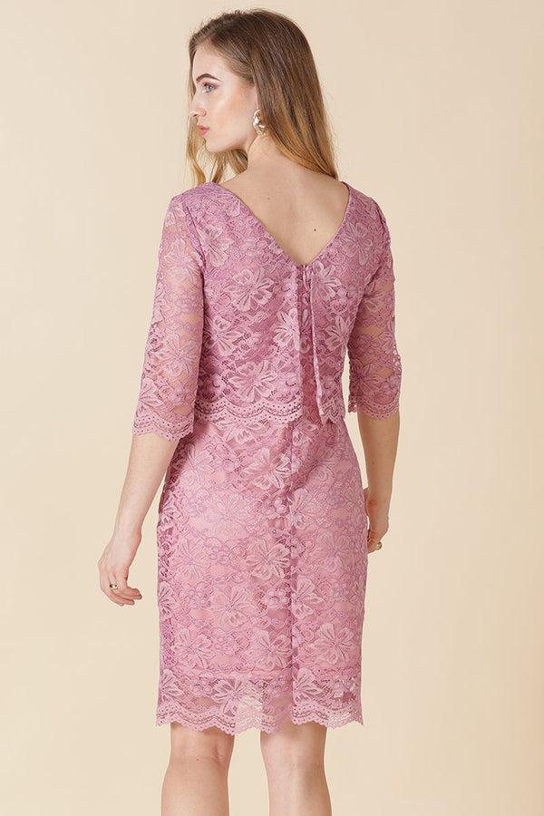 Gipsy Gipsy Onion Pink Net Fabric Dress