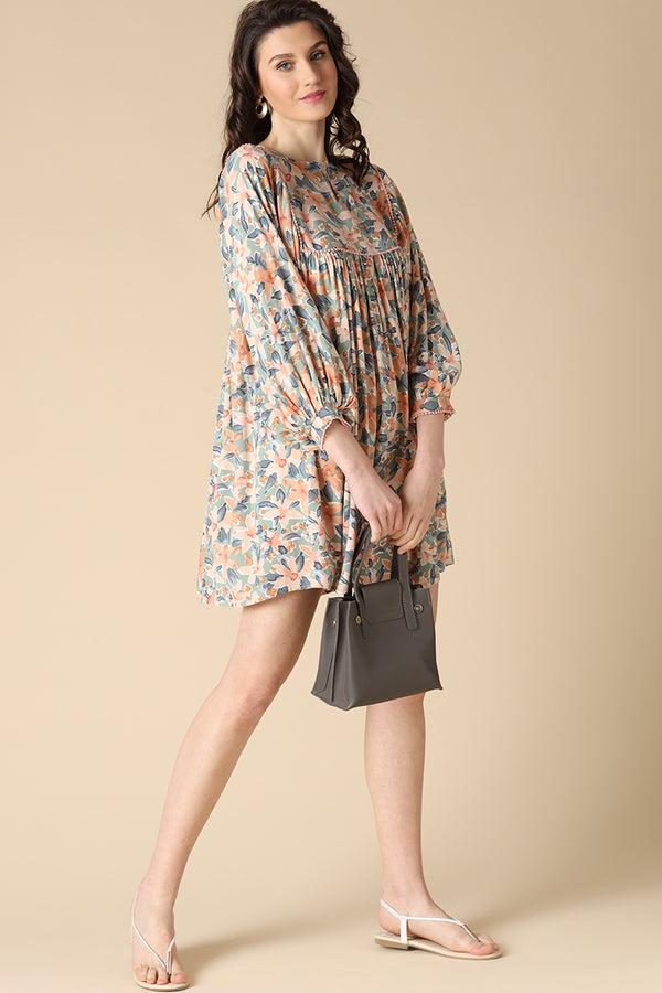 Gipsy Gipsy Peach Fashion Rayon Dress Peach