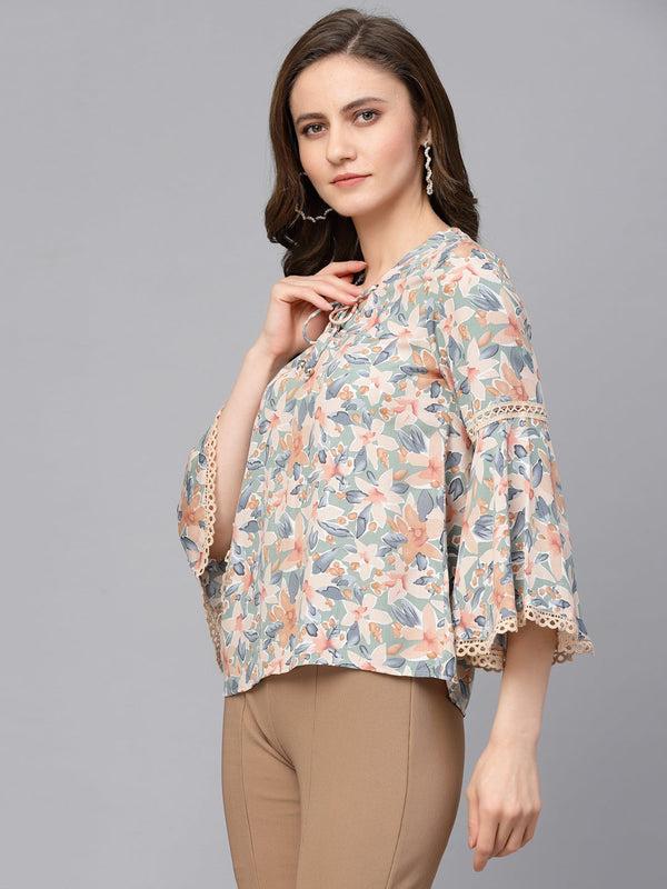 Gipsy Gipsy Peach Rayon Tunic Peach