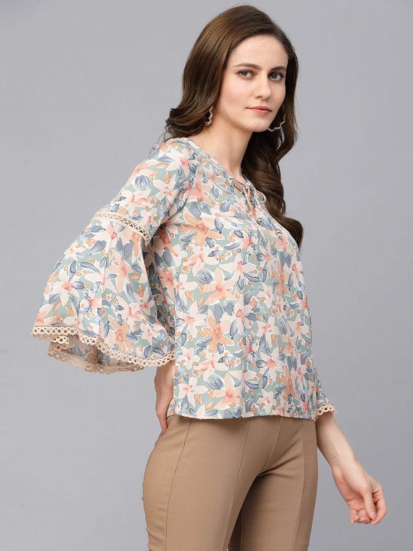 Gipsy Gipsy Peach Rayon Tunic Peach