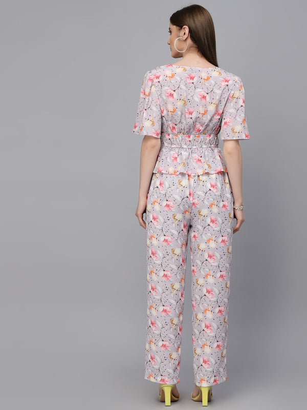 Gipsy Gipsy Pink Georgette Co-Ord Pant Pink