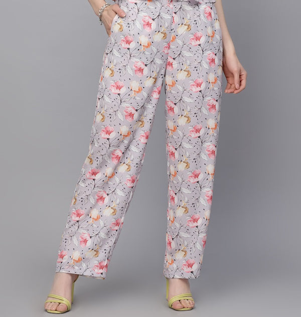 Gipsy Gipsy Pink Georgette Co-Ord Pant Pink