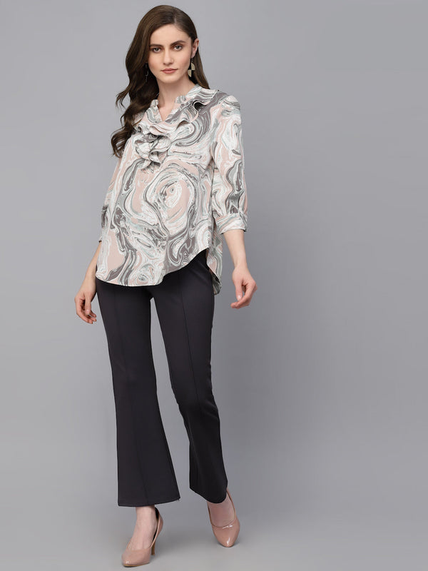 Gipsy Gipsy Pink Georgette Tunic Pink