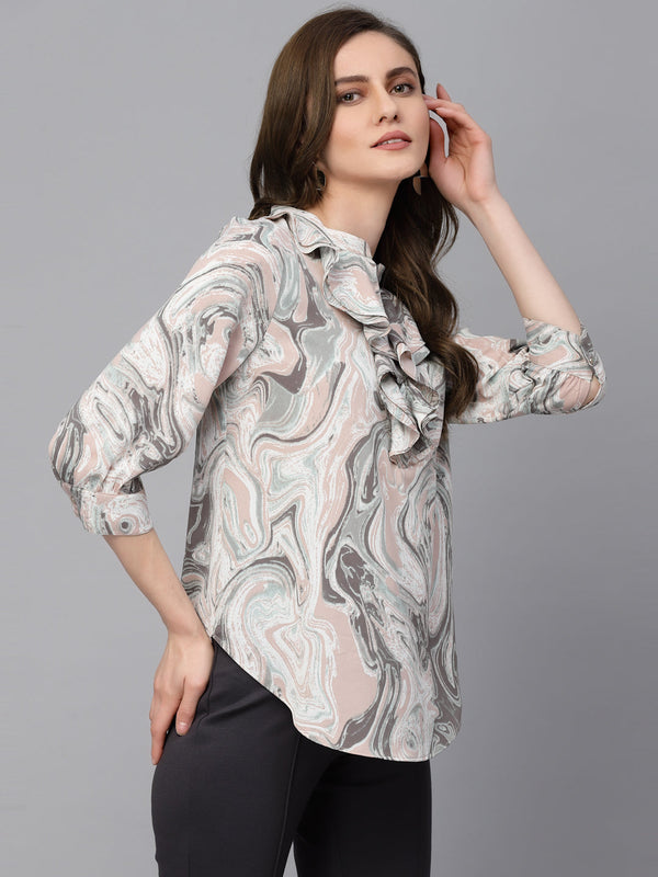 Gipsy Gipsy Pink Georgette Tunic Pink