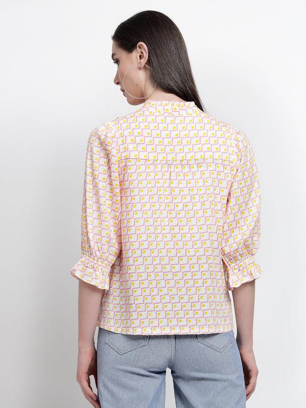 Gipsy Gipsy Pink Rayon Tunic Pink