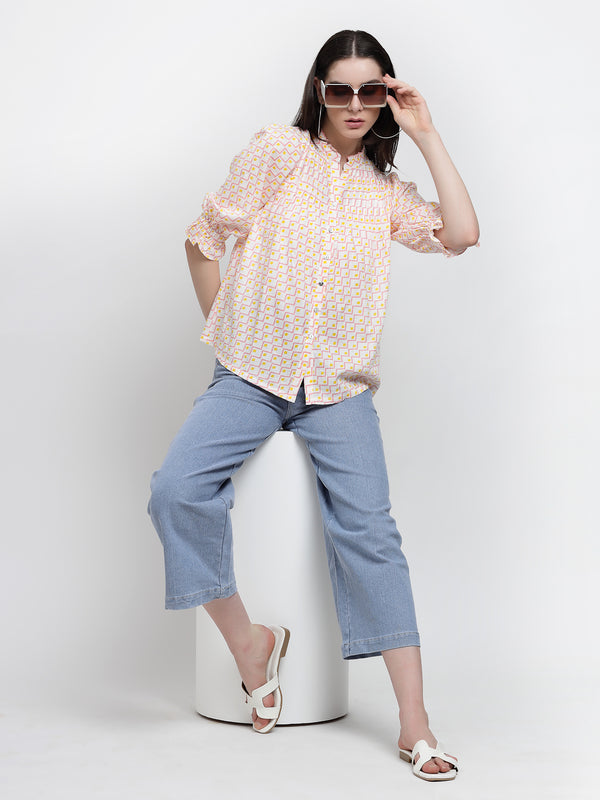 Gipsy Gipsy Pink Rayon Tunic Pink