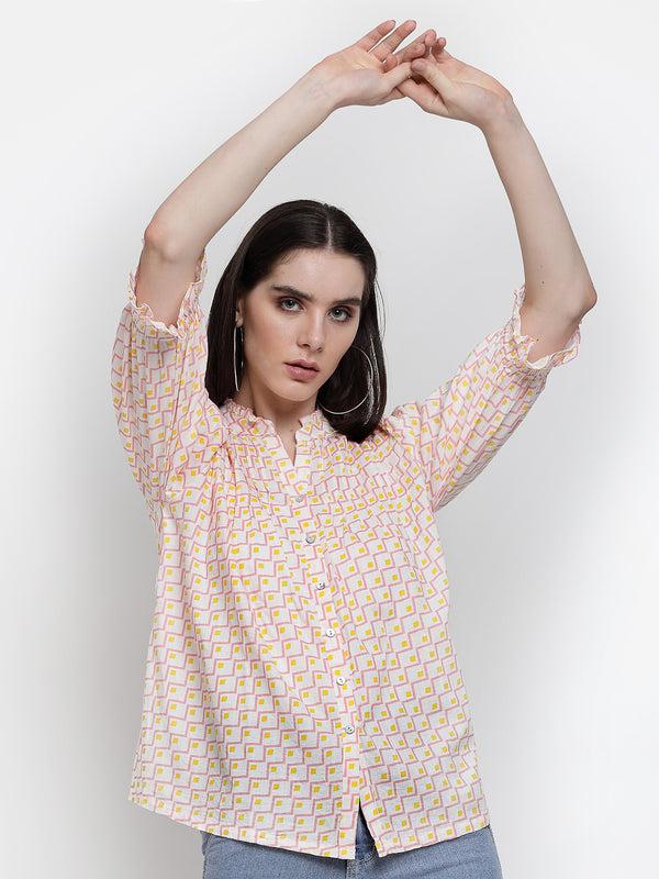 Gipsy Gipsy Pink Rayon Tunic Pink