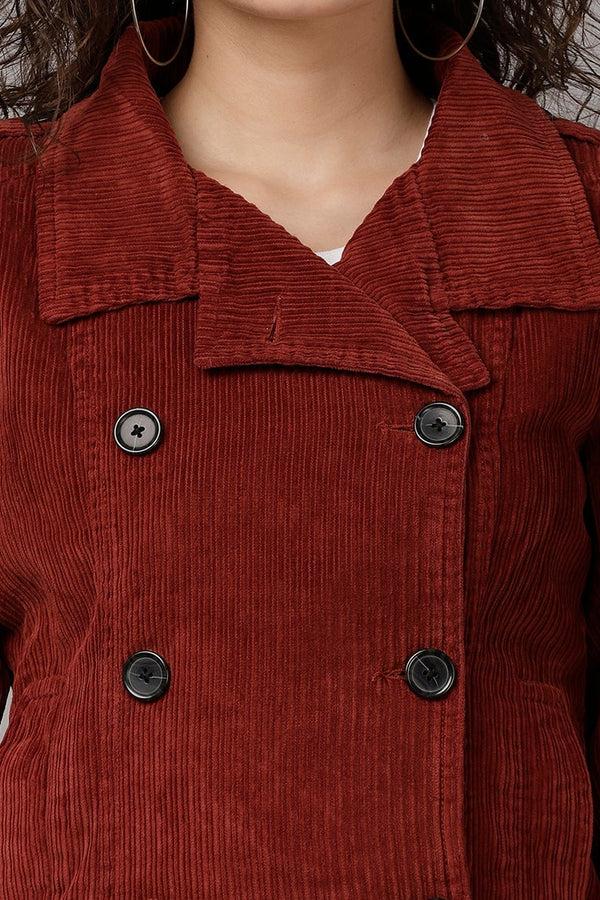 Gipsy Gipsy Rust Polyester Jacket Rust