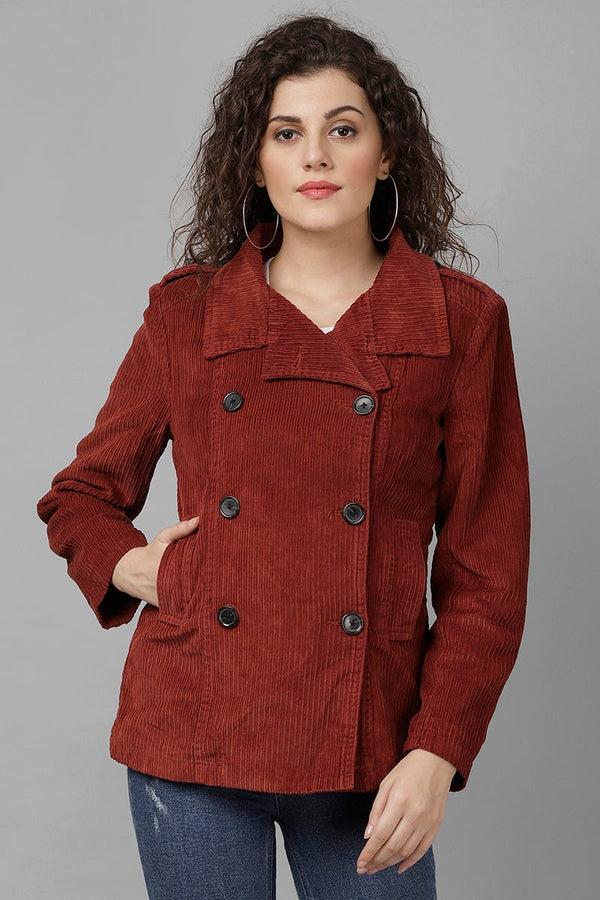 gipsy Gipsy Rust Polyester Jacket Rust