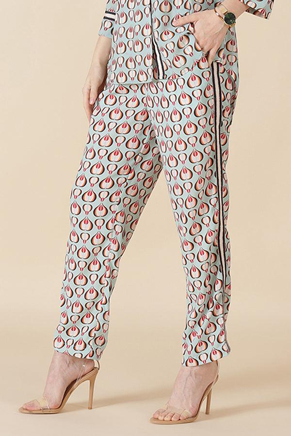 Gipsy Gipsy Sage Georgette Co-Ord Pant Sage