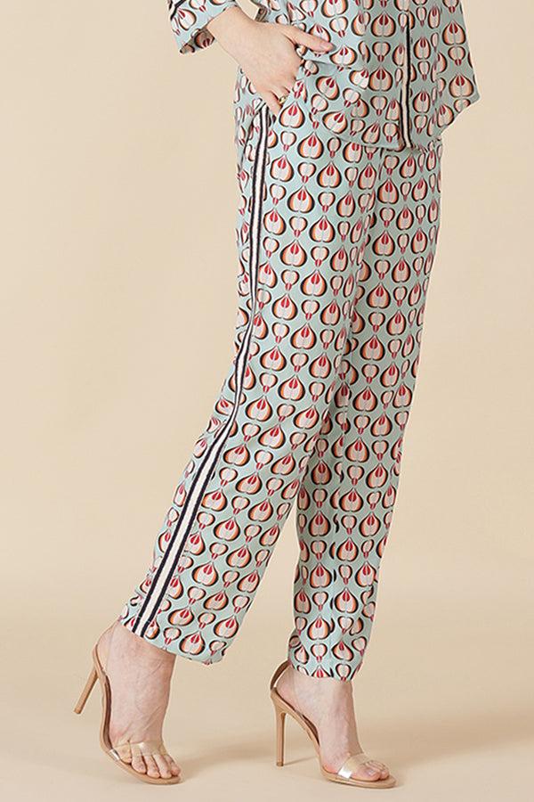 Gipsy Gipsy Sage Georgette Co-Ord Pant Sage