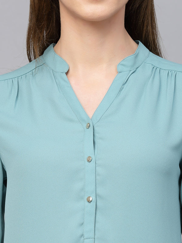 Gipsy Gipsy Sage Georgette Tunic Sage