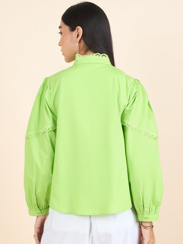 Gipsy Gipsy Stylish Women Shirts Collection Green