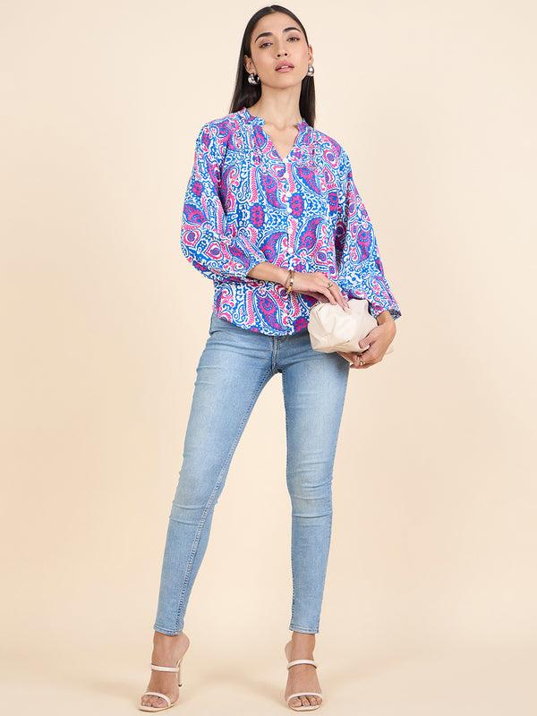 Gipsy Gipsy Stylish Women Tunics Collection Blue