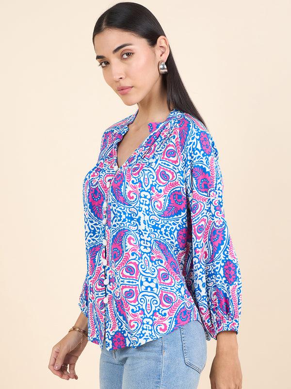 Gipsy Gipsy Stylish Women Tunics Collection Blue