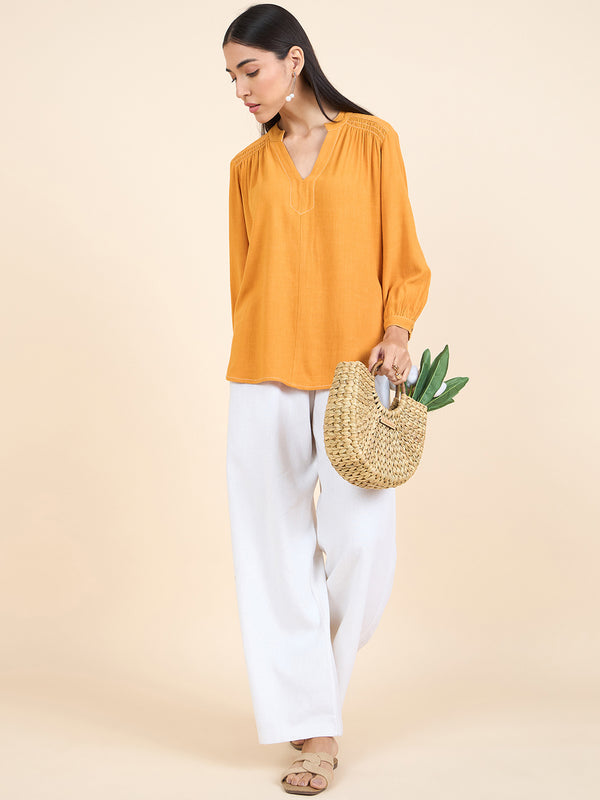 Gipsy Gipsy Stylish Women Tunics Collection Orange