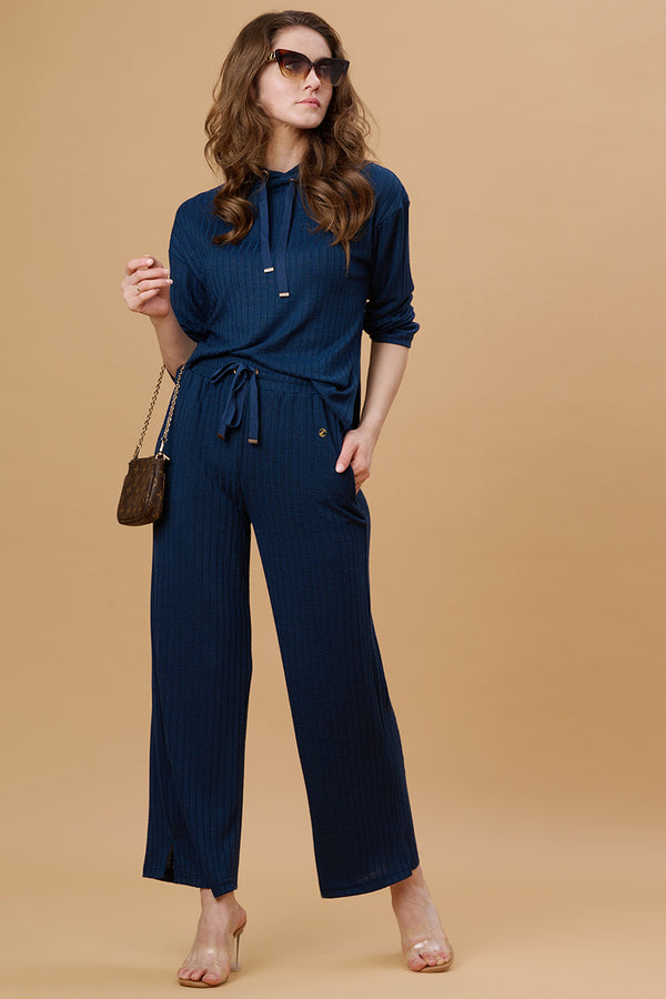 Gipsy Gipsy Teal Poly Knit Co-Ord Pant Teal