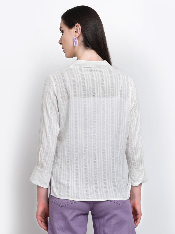 Gipsy Gipsy White Cotton Tunic White