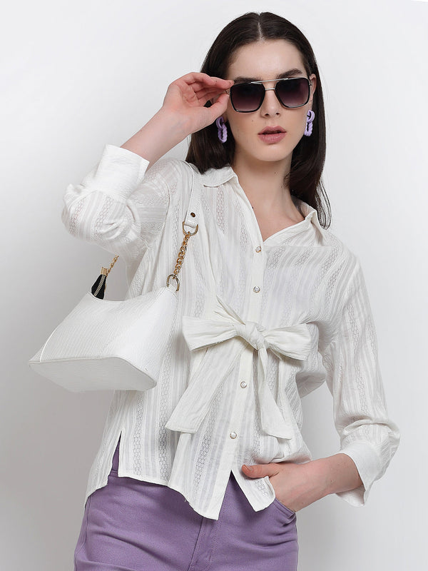 Gipsy Gipsy White Cotton Tunic White