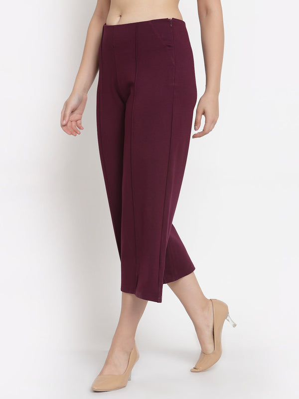 Gipsy Gipsy Wine Casual NR Knit Culottes Wine