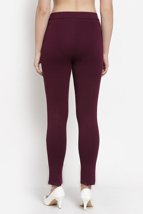 Gipsy Gipsy Wine Fashion NR Knit Jeggiing Wine