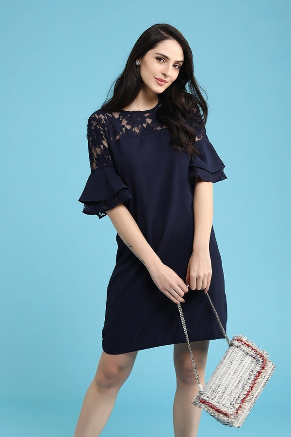 Gipsy Navy Blue Prom Dress Navy