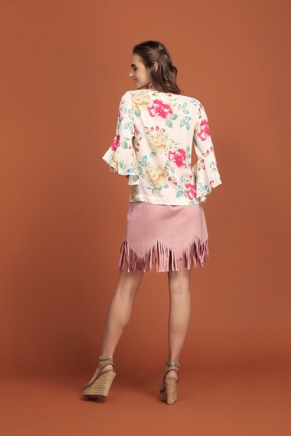 Gipsy Serene White Lace Top White