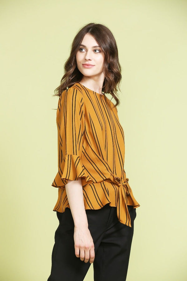 gipsy Solid Hues & Stripes Yellow