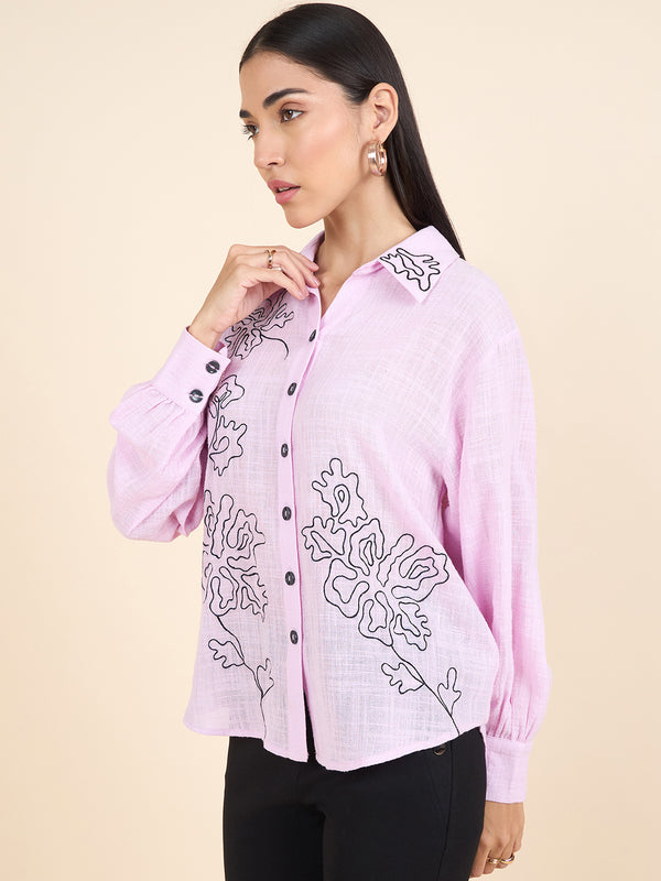 Gipsy Gipsy Stylish Women Shirts Collection Pastel Pink