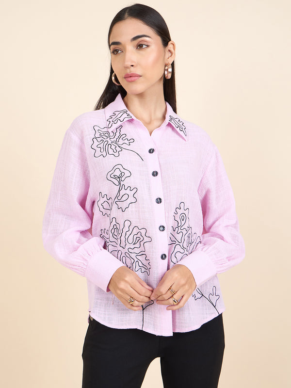 gipsy Gipsy Stylish Women Shirts Collection Pastel Pink