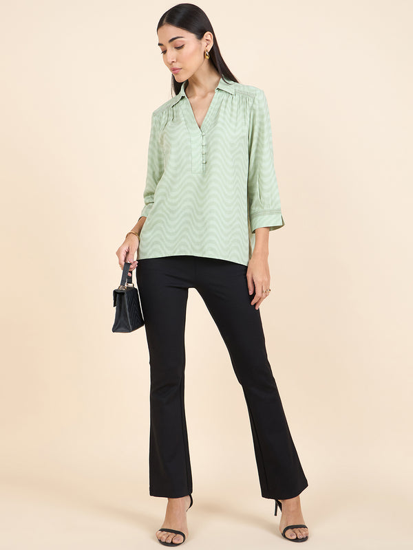 Gipsy Gipsy Stylish Women Tunics Collection Pista Green