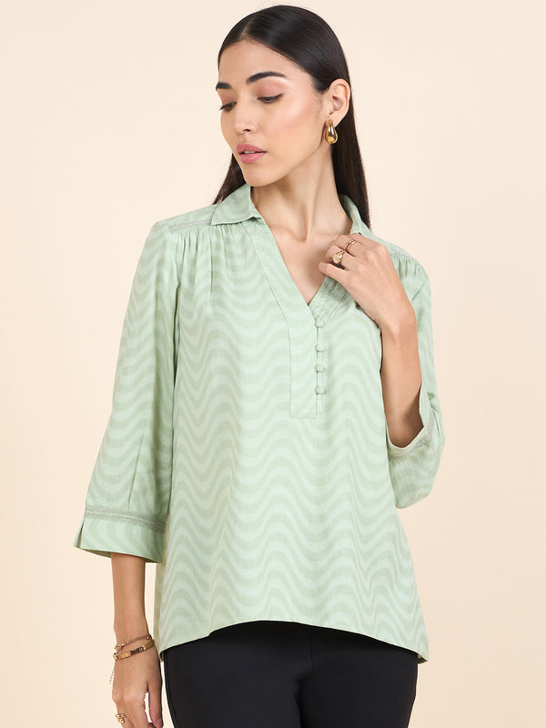 gipsy Gipsy Stylish Women Tunics Collection Pista Green