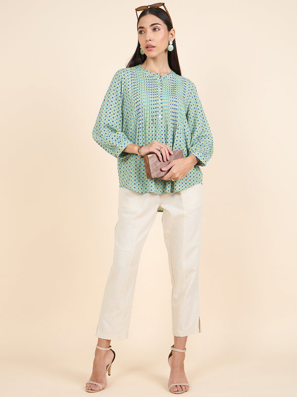 Gipsy Gipsy Stylish Women Tunics Collection Sea Green