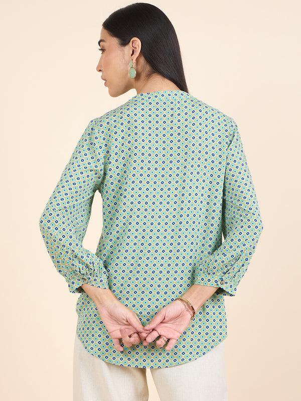Gipsy Gipsy Stylish Women Tunics Collection Sea Green