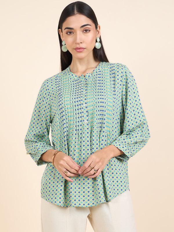 gipsy Gipsy Stylish Women Tunics Collection Sea Green