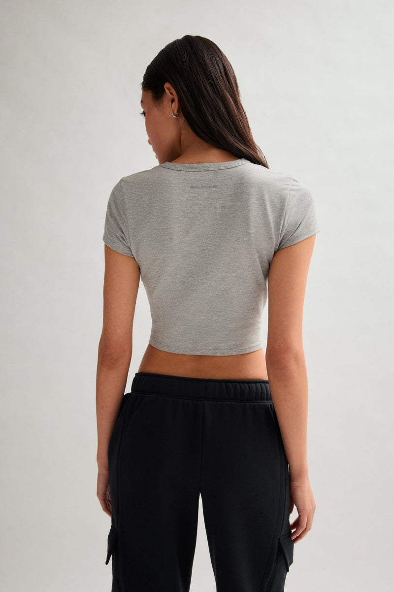 Girlfriend Collective Coyote ReSet Baby Tee