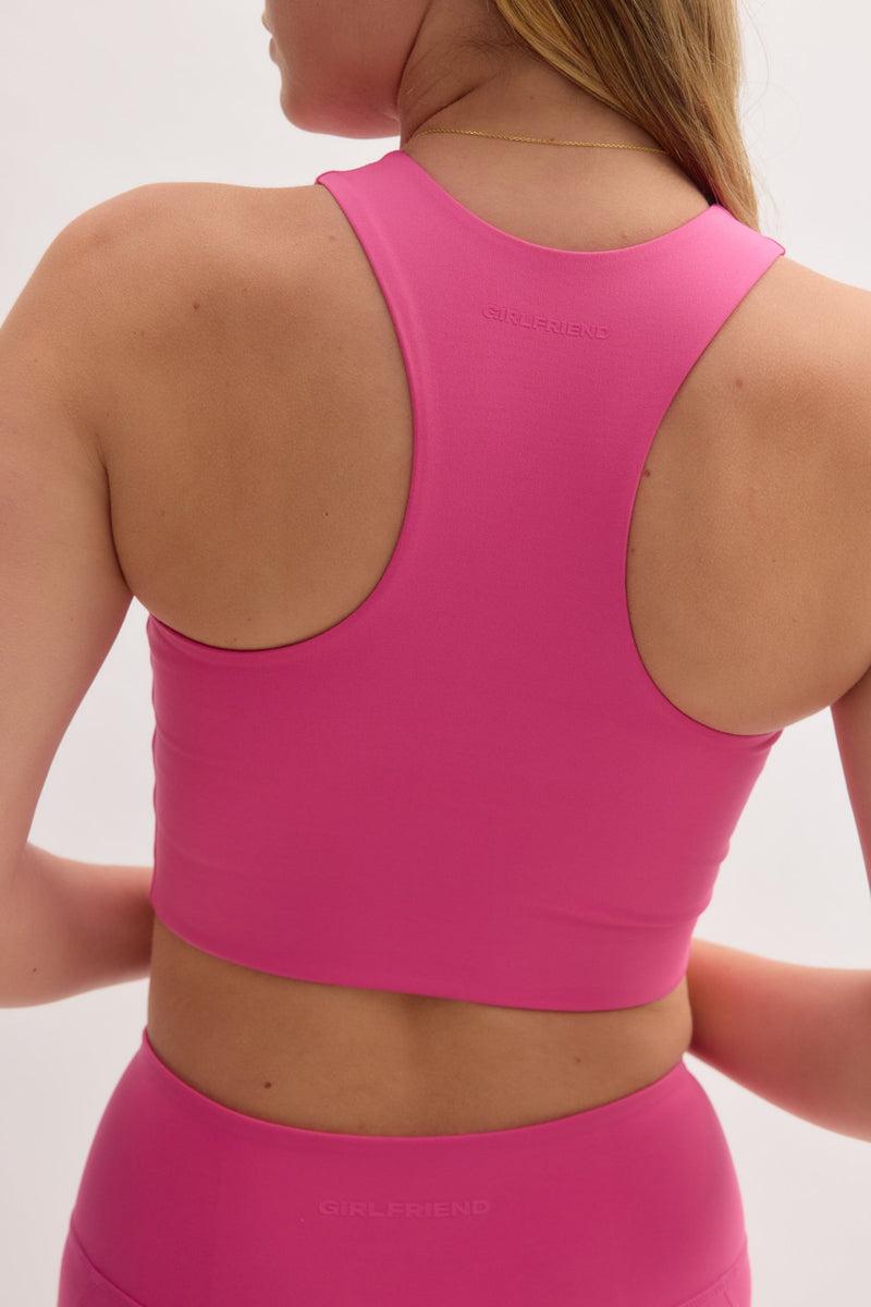 Girlfriend Collective Dragonfruit Dylan Tank Bra